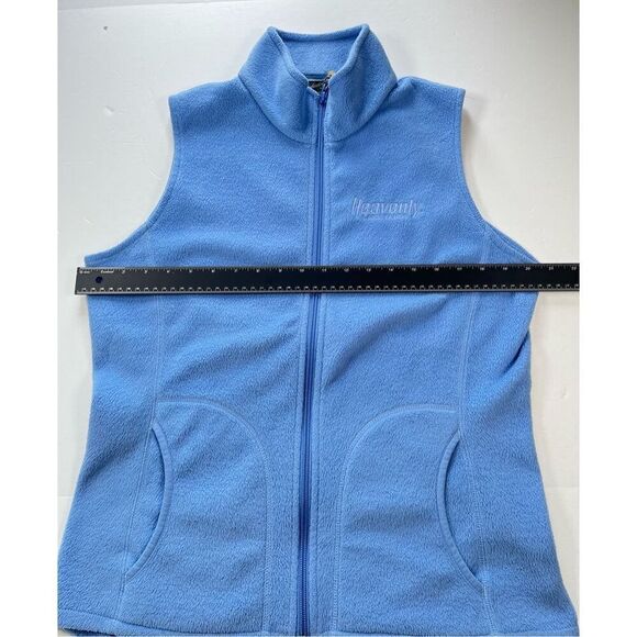 Woolrich Vintage 90's Fleece Vest Womans Large Heavenly Lake Tahoe Embroidered - Picture 5 of 9